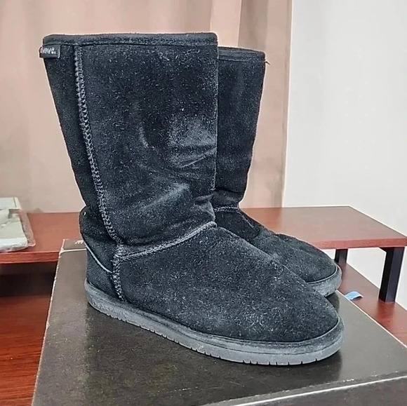 Bearpaw black Bailey style boots. Size 7 - Picture 1 of 9